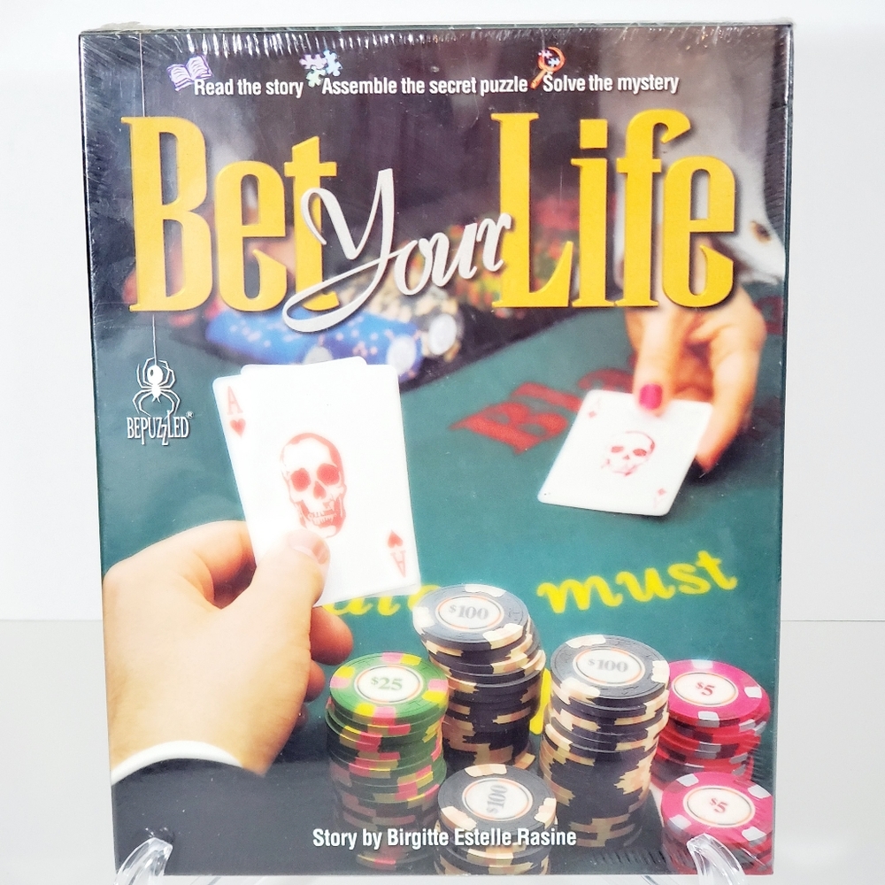 Bet You Life Puzzle Mystery Game NWT by Bepuzzled